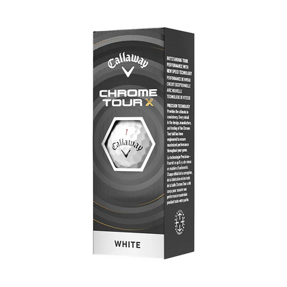 Callaway Golf Balls Dozen / White Callaway - Custom Chrome Tour X White Box Dozen