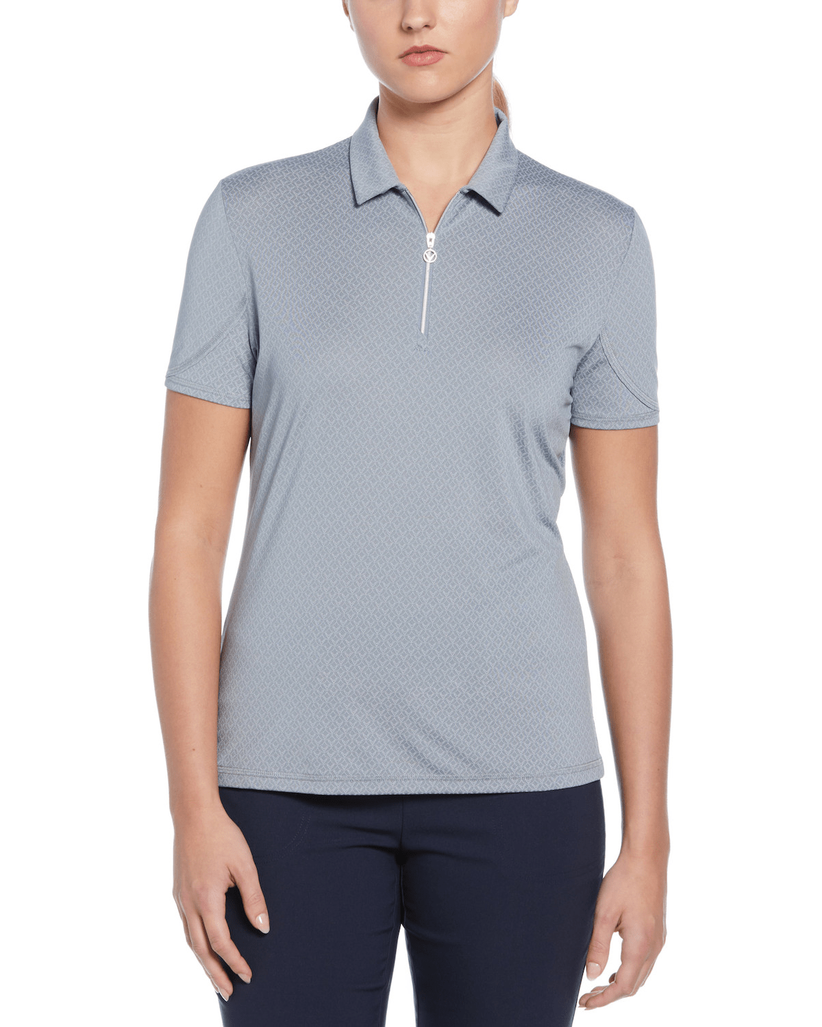 Callaway - Women's All-Over Stitched Chev Polo