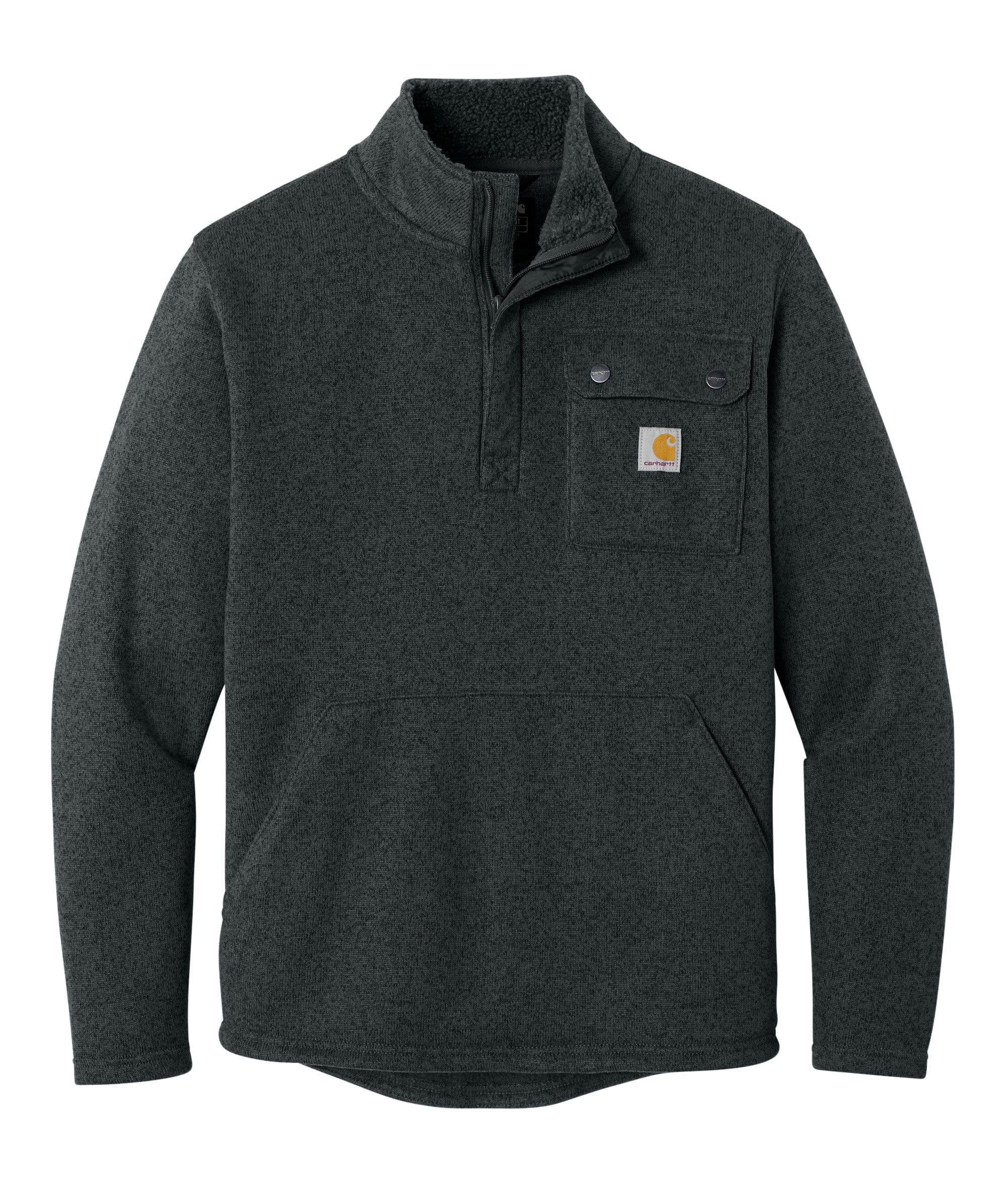 Carhartt Fleece S / Black Carhartt - Men's Midweight 1/4-Zip Sweater Fleece