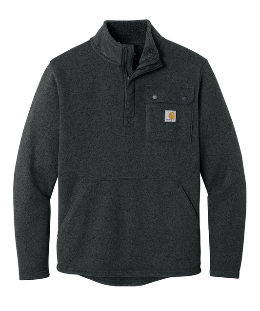 Carhartt Fleece S / Black Carhartt - Men's Midweight 1/4-Zip Sweater Fleece