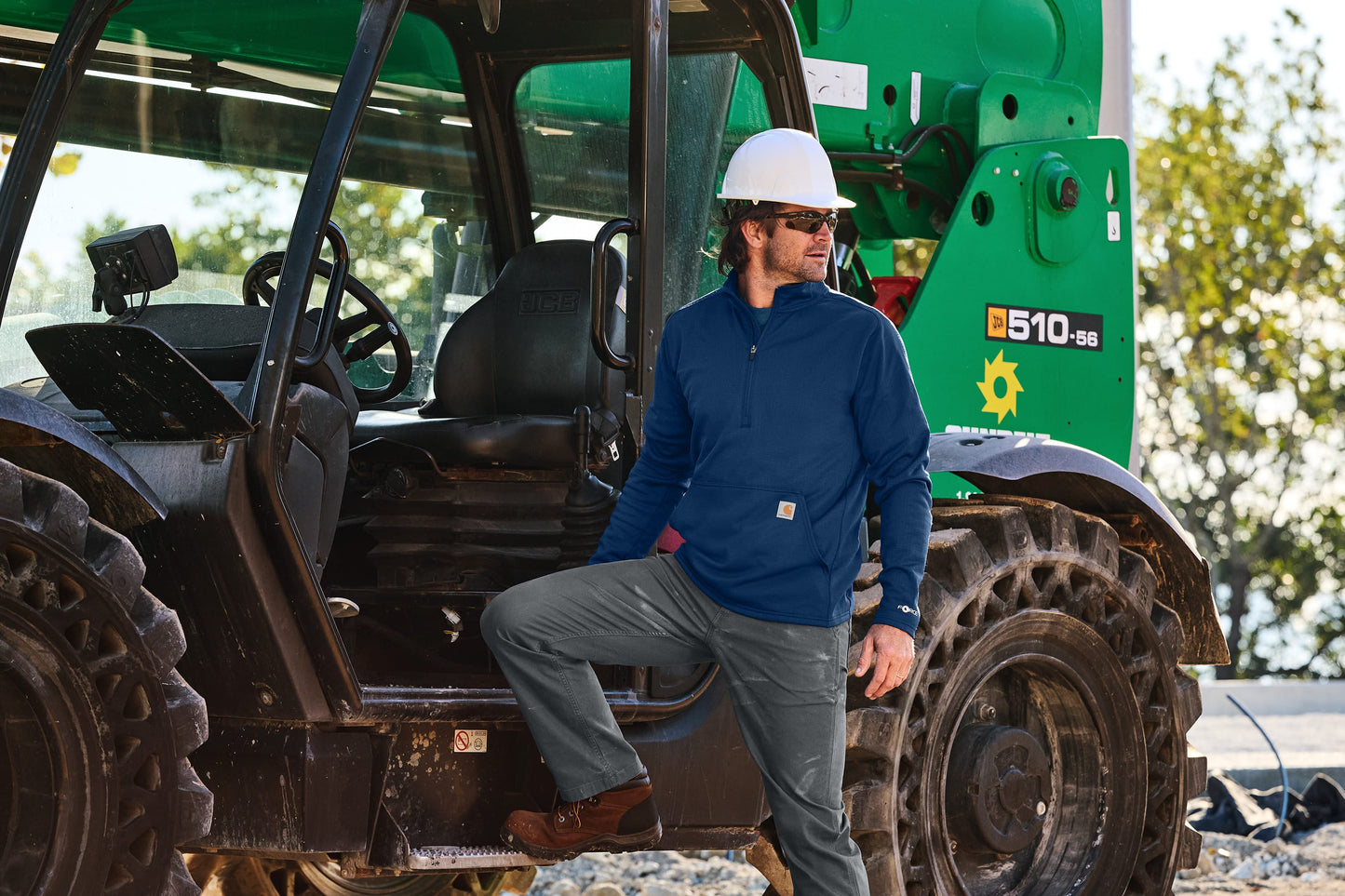 Carhartt Layering Carhartt - Men's Force® 1/2-Zip Grid Fleece