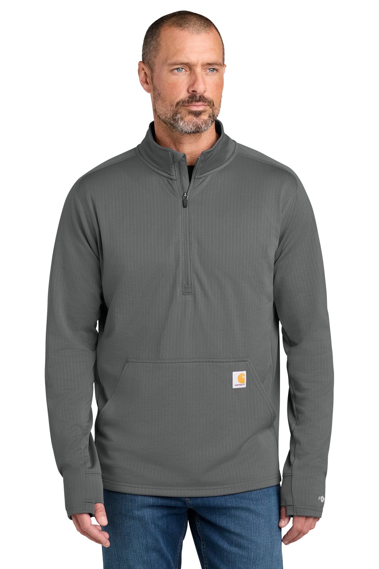 Carhartt Layering Carhartt - Men's Force® 1/2-Zip Grid Fleece