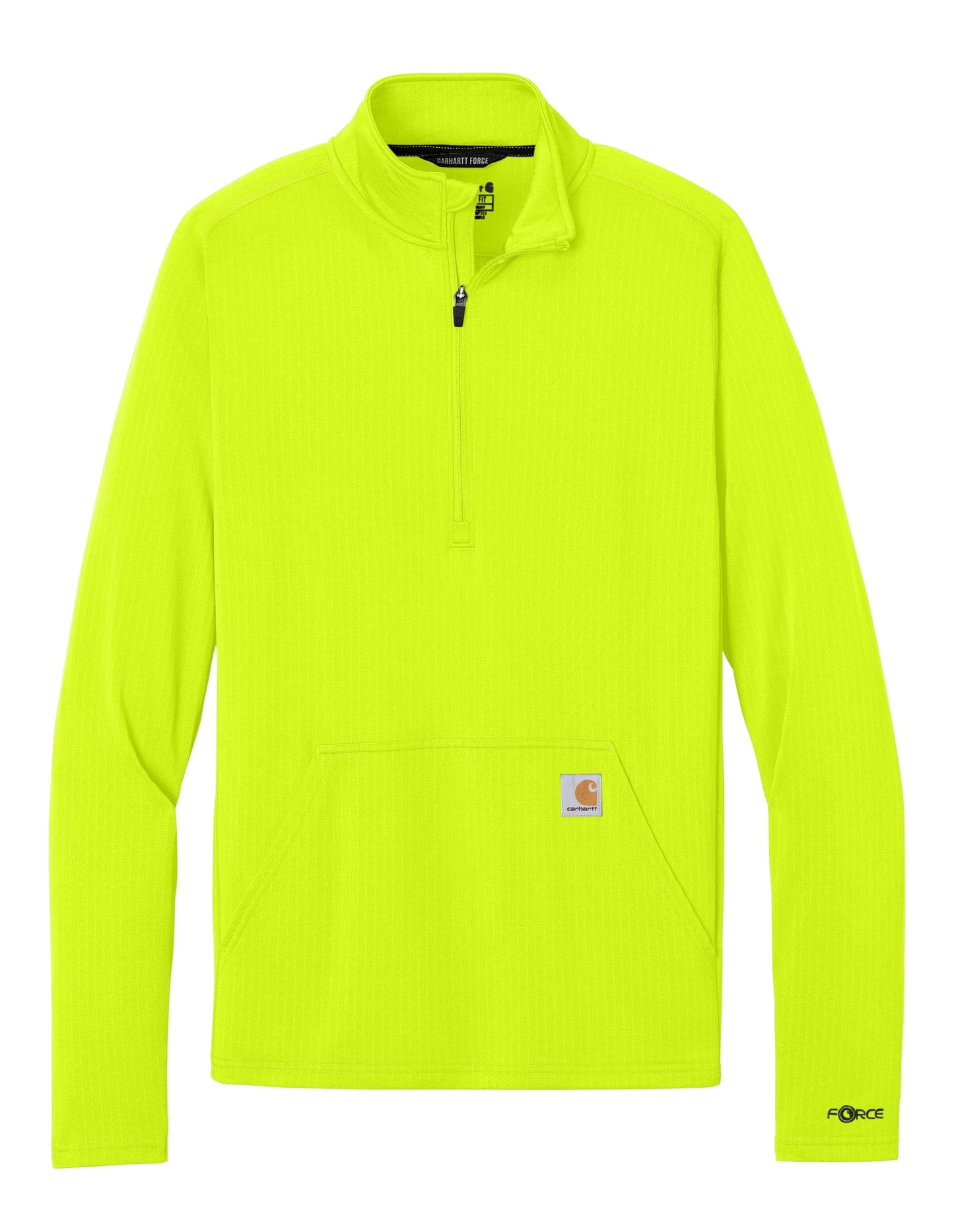 Carhartt Layering S / Brite lime Carhartt - Men's Force® 1/2-Zip Grid Fleece