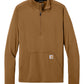 Carhartt Layering S / Carhartt Brown Carhartt - Men's Force® 1/2-Zip Grid Fleece