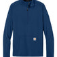 Carhartt Layering S / Dark Cobalt Blue Carhartt - Men's Force® 1/2-Zip Grid Fleece