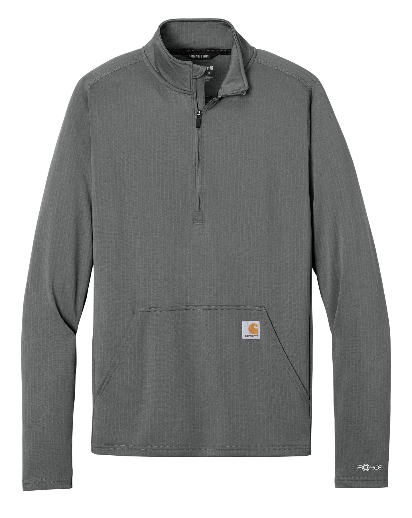 Carhartt Layering S / Steel Carhartt - Men's Force® 1/2-Zip Grid Fleece