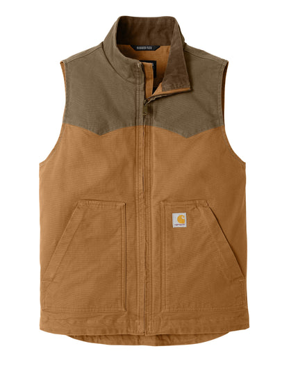 Carhartt Outerwear S / Carhartt Brown/Coffee Carhartt - Men's Montana Rugged Flex® Duck Vest
