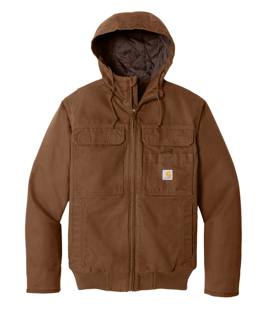 Carhartt Outerwear S / Red Duck Brown Carhartt - Men's Full Swing® Washed Duck Active Jac