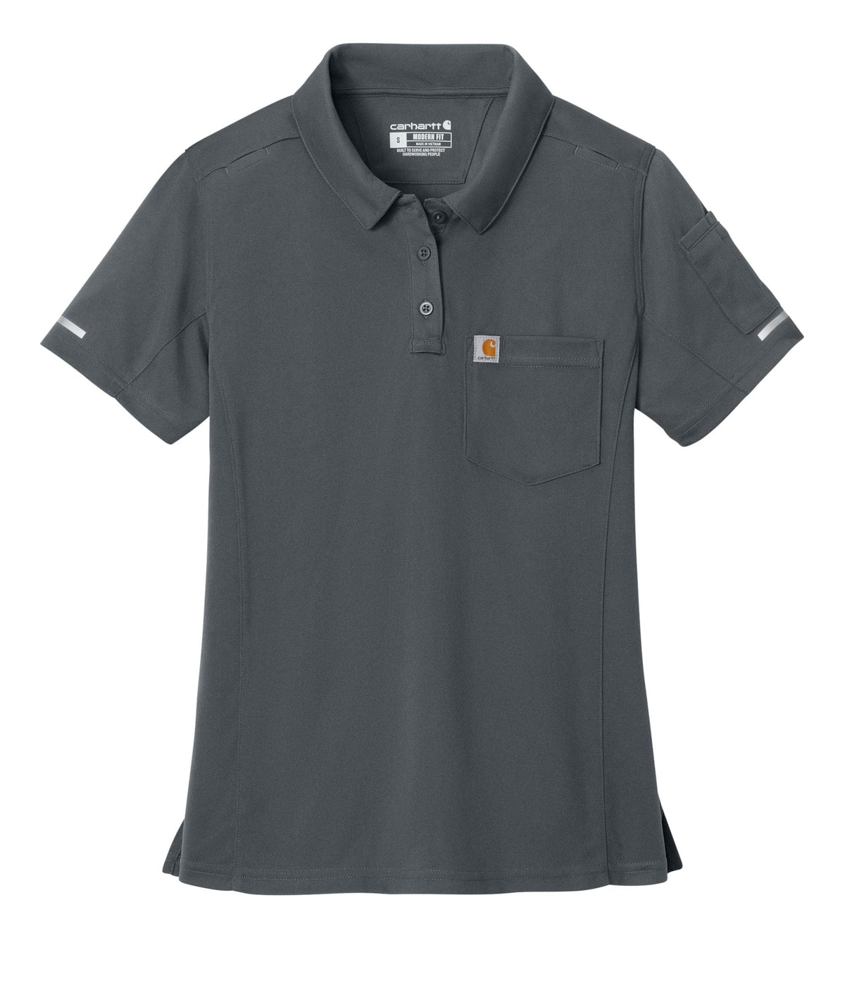 Carhartt Polos XS / Pewter Carhartt - Women’s FLD & RSCU Polo