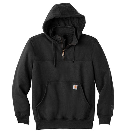 Carhartt Sweatshirts S / Black Carhartt® - Rain Defender ® Paxton Heavyweight Hooded Zip Mock Sweatshirt