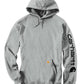 Carhartt Sweatshirts S / Heather Grey Carhartt - Men's Midweight Hooded Logo Sweatshirt