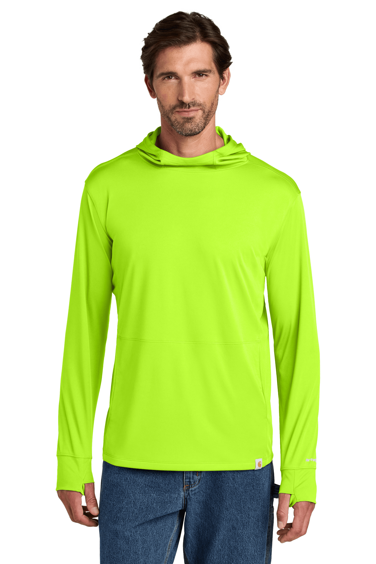 Carhartt T-shirts Carhartt - Men's Sun Defender™ Long Sleeve Hooded T-Shirt
