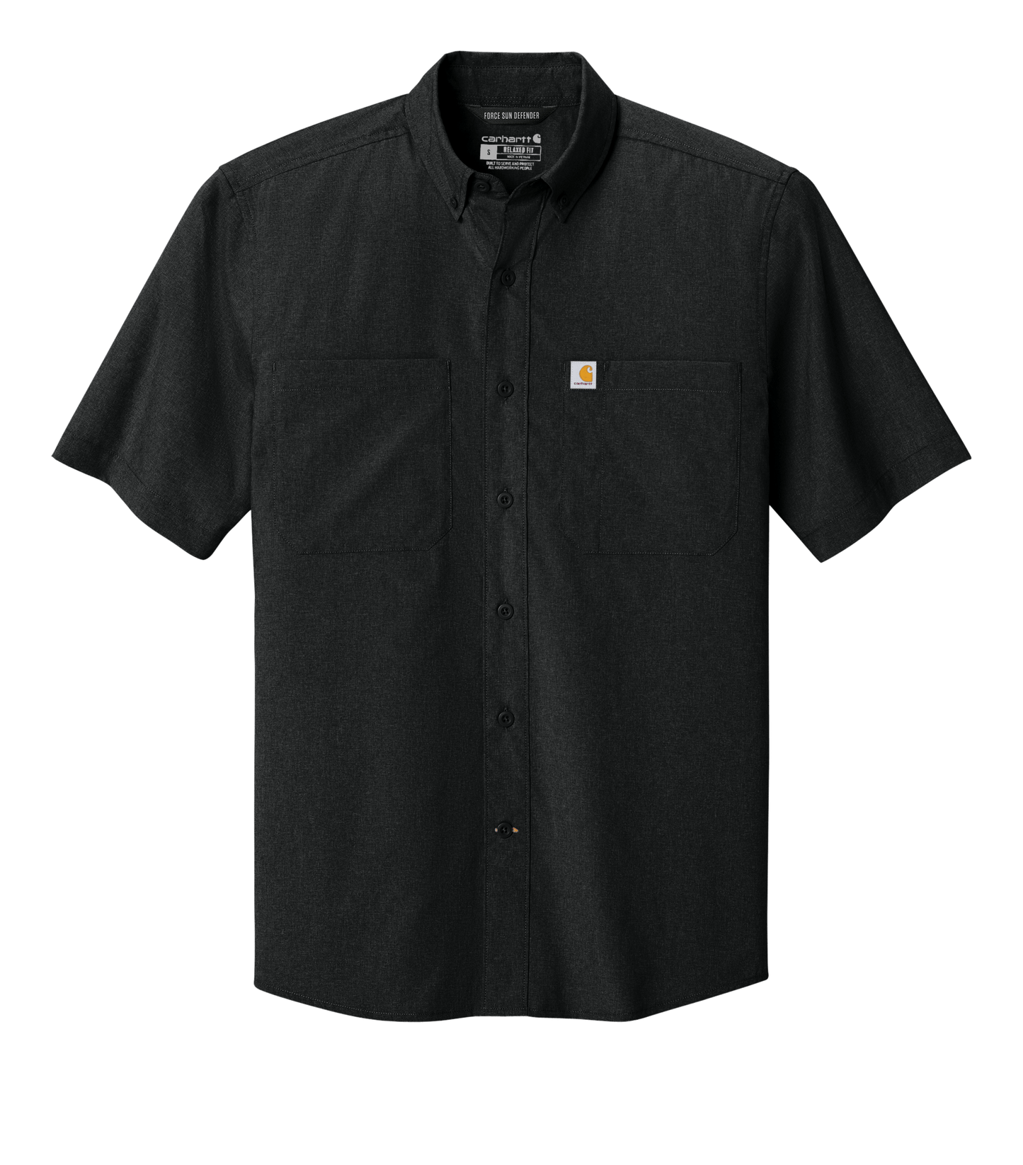 Carhartt Woven Shirts S / Black Carhartt - Men's Sun Defender™ Short Sleeve Shirt
