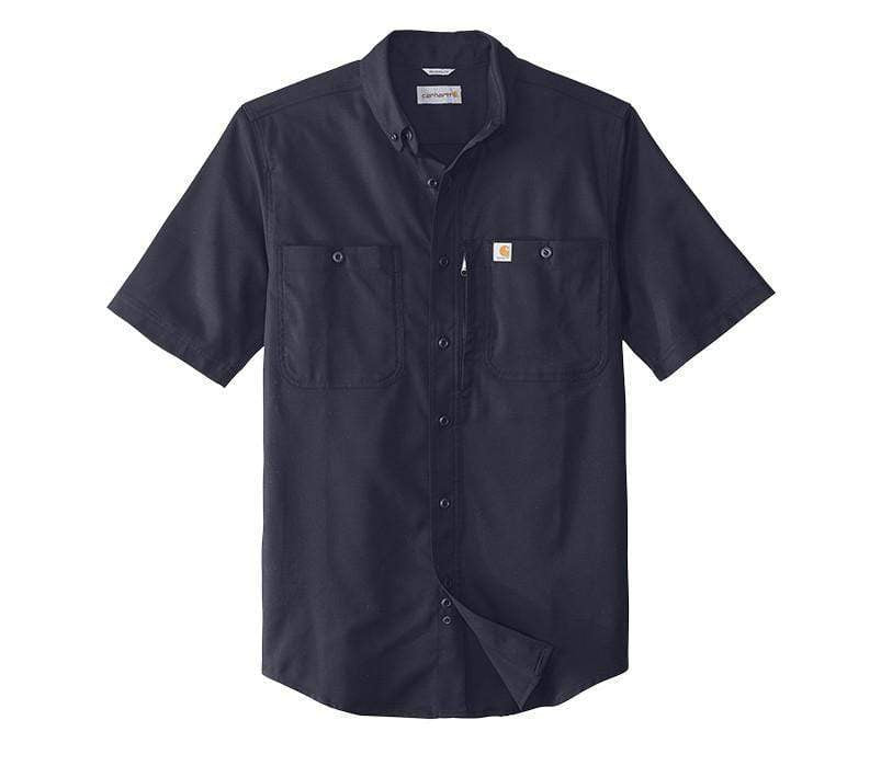 Carhartt Woven Shirts S / Navy Carhartt - Men's Rugged Professional™ Series Relaxed Fit Short Sleeve Shirt
