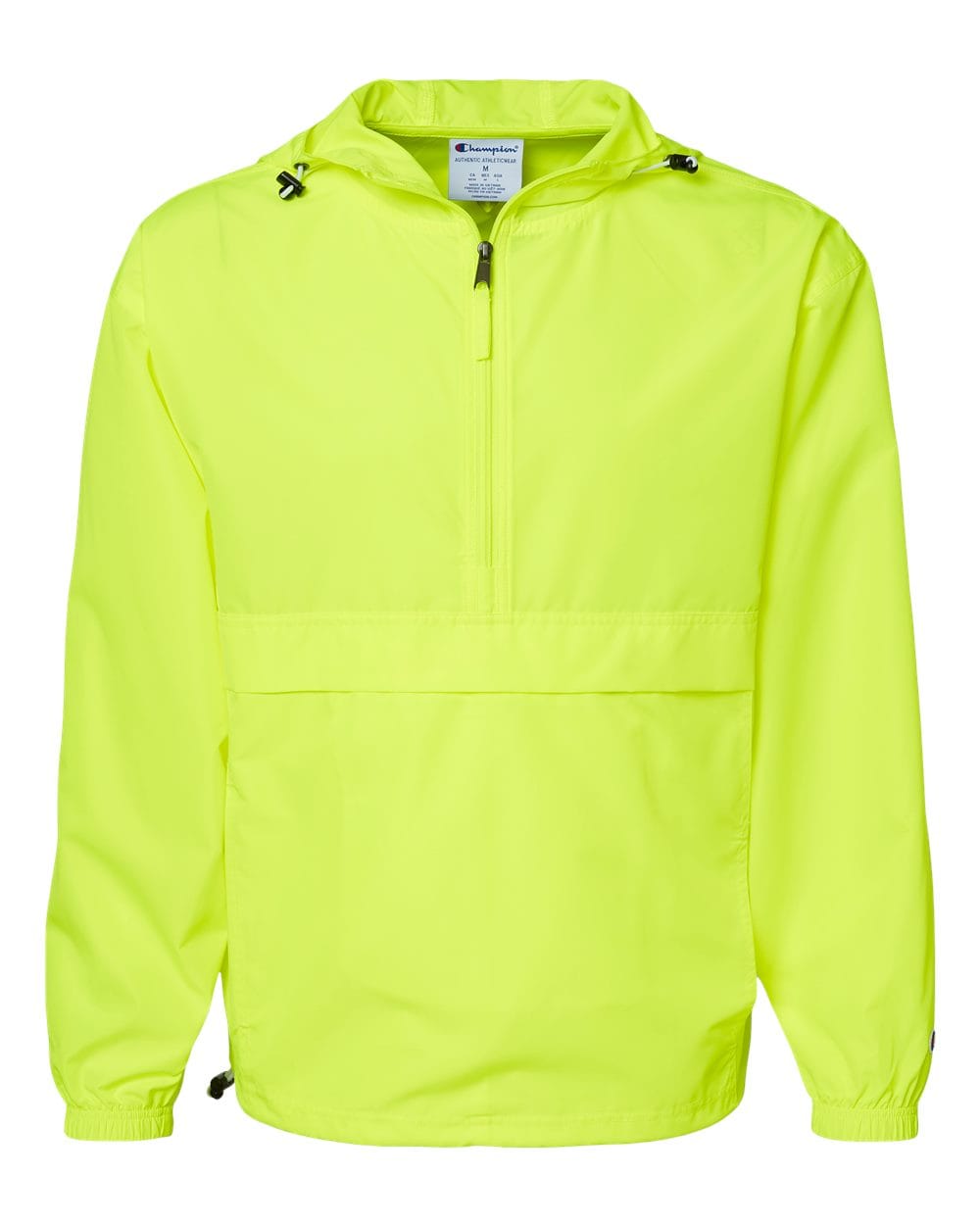 Champion Outerwear S / Safety Green Champion - Packable Quarter-Zip Jacket