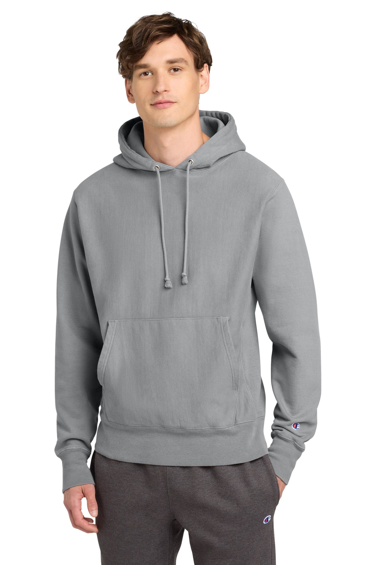 Champion Sweatshirts Champion - Reverse Weave® Garment-Dyed Hooded Sweatshirt