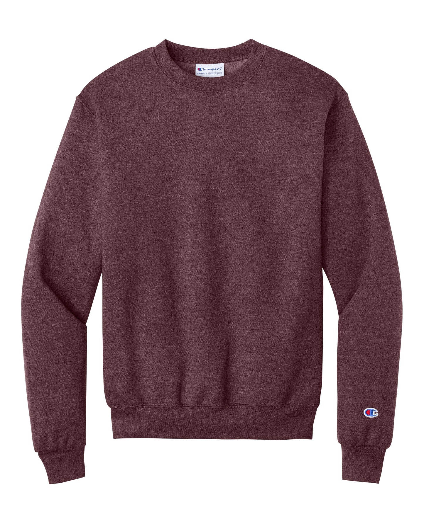 Champion Sweatshirts Maroon Heather / S Champion - Powerblend® Heathered Crewneck Sweatshirt
