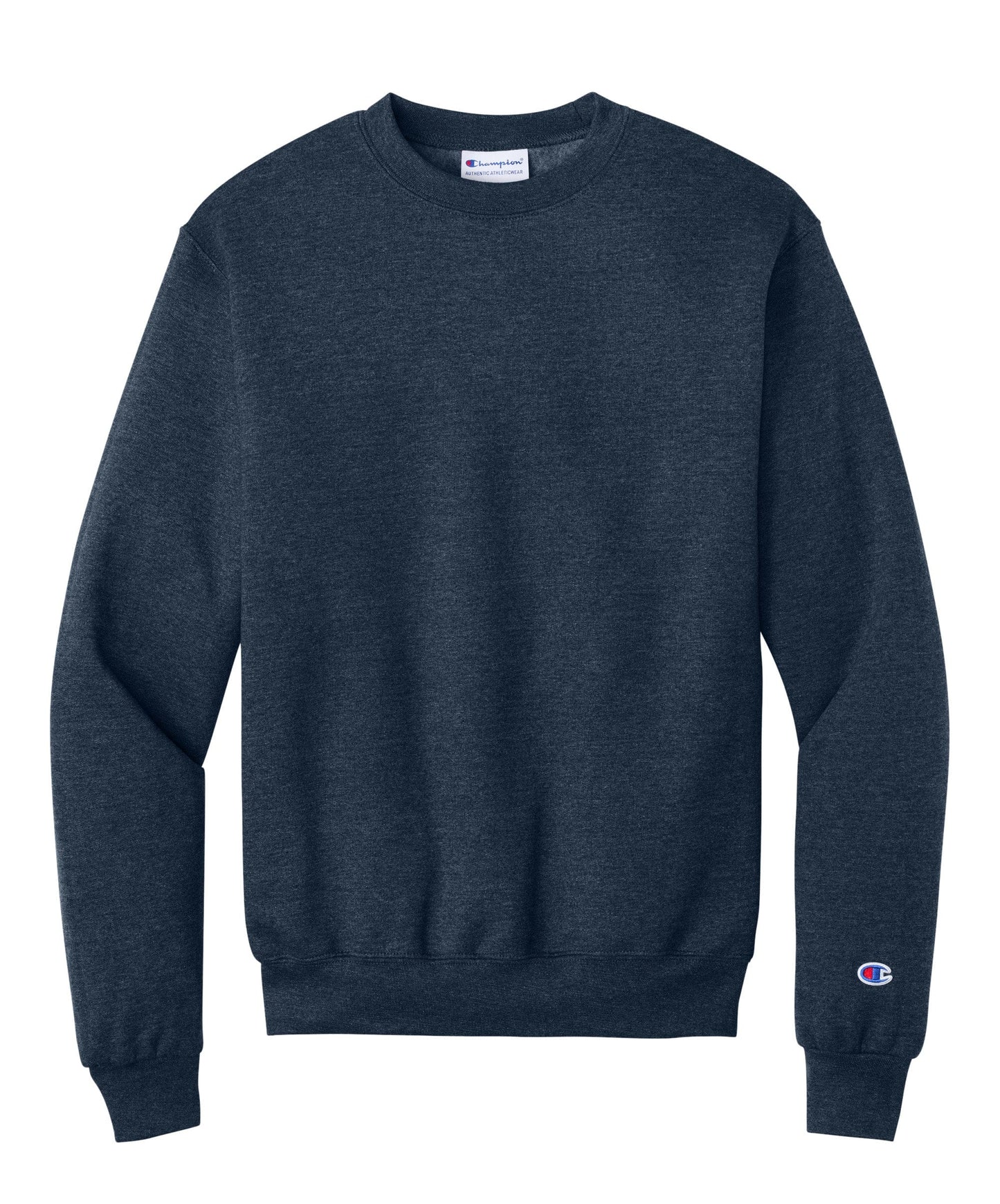 Champion Sweatshirts Navy Heather / S Champion - Powerblend® Heathered Crewneck Sweatshirt