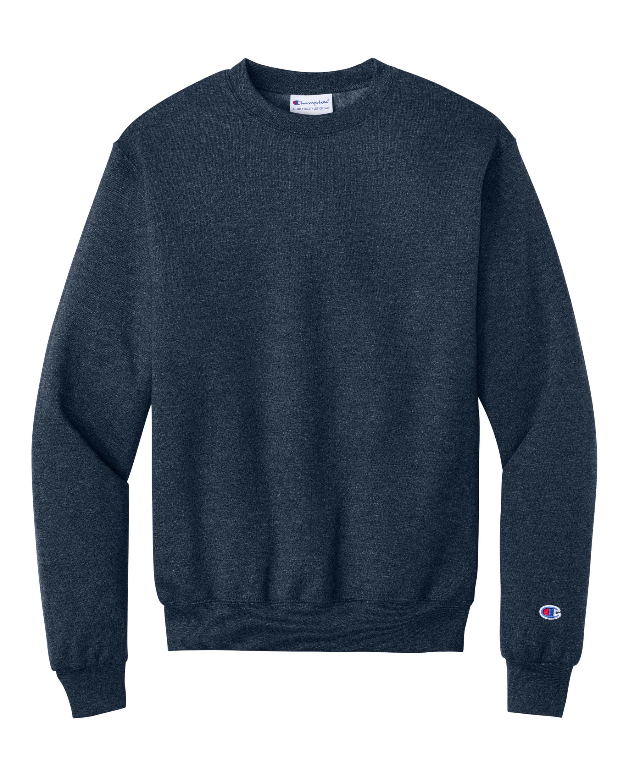 Champion Sweatshirts Navy Heather / S Champion - Powerblend® Heathered Crewneck Sweatshirt