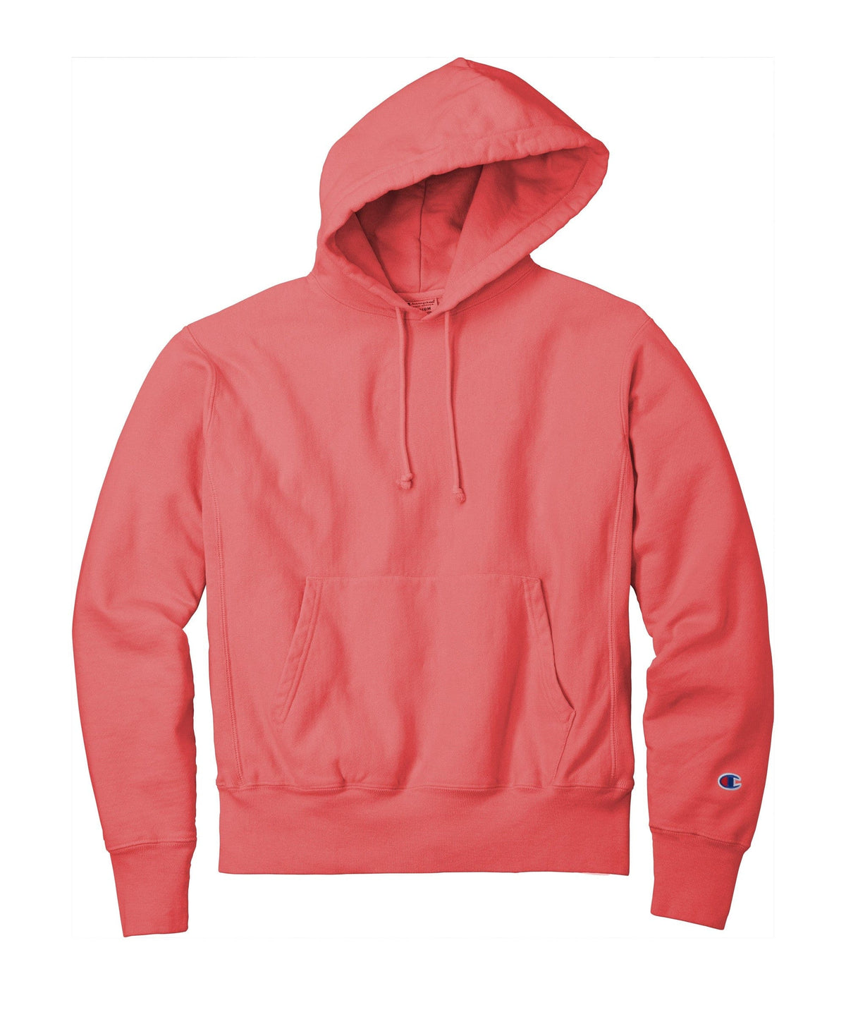 Champion Sweatshirts S / Coral Craze Champion - Reverse Weave® Garment-Dyed Hooded Sweatshirt