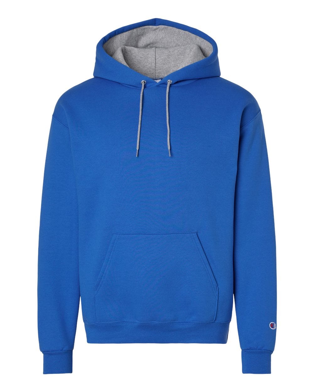 Champion Sweatshirts S / Royal Blue/Light Steel Champion - Powerblend® Contrast Color Hooded Sweatshirt