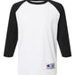 Champion T-Shirts S / White/Black Champion - Raglan Baseball T-Shirt