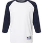 Champion T-Shirts S / White/Navy Champion - Raglan Baseball T-Shirt