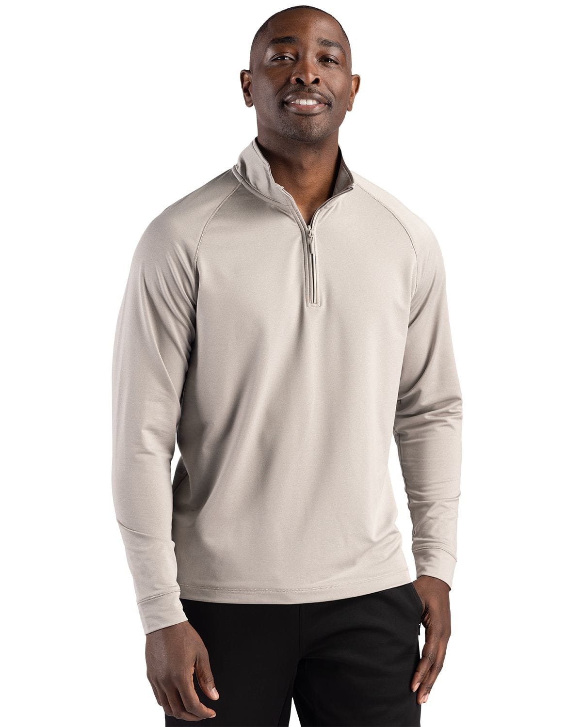 Clique by Cutter & Buck Layering Clique by Cutter & Buck - Men's Dash Recycled 1/4-Zip