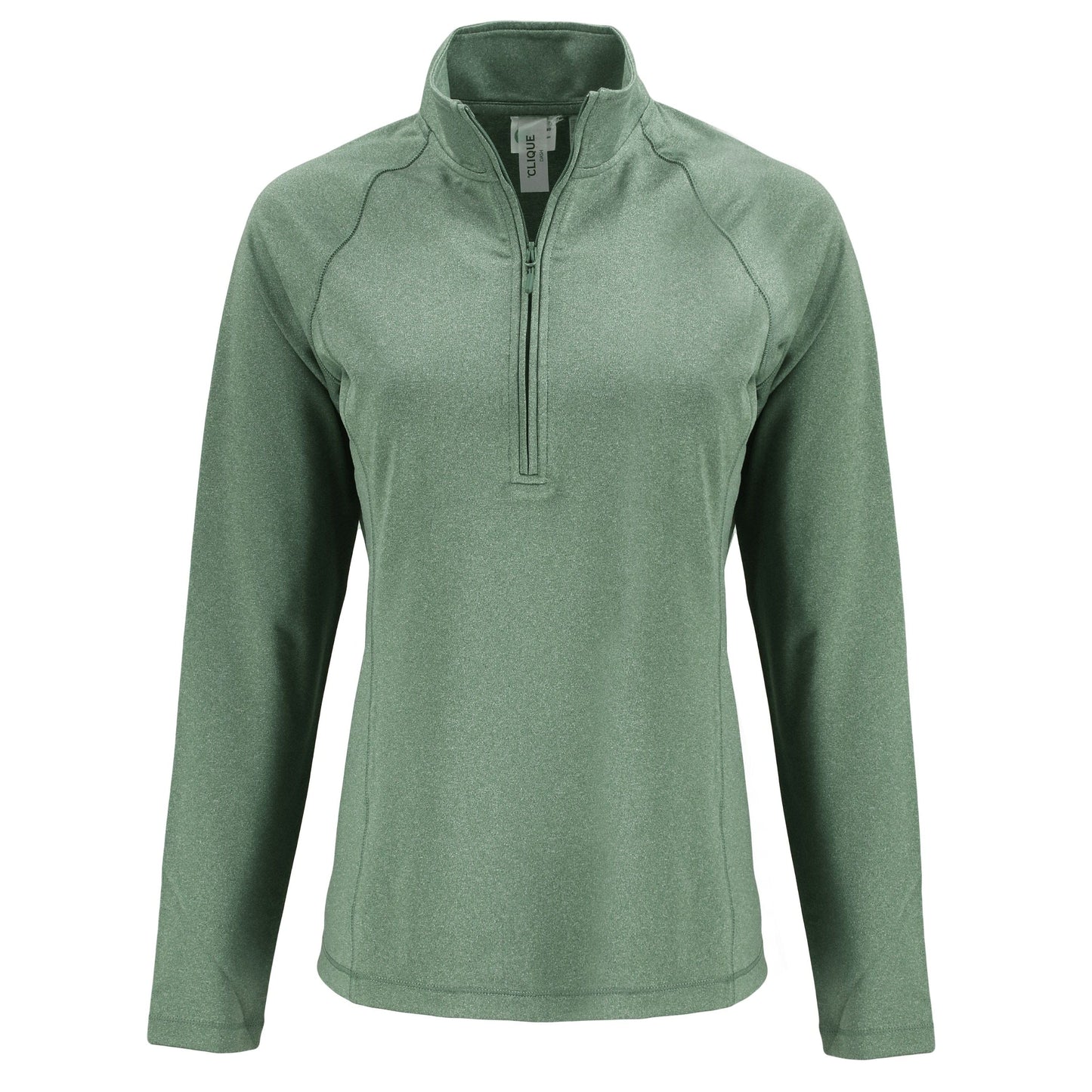 Clique by Cutter & Buck Layering XS / Bottle Green Heather Clique by Cutter & Buck - Women's Dash Recycled 1/4-Zip
