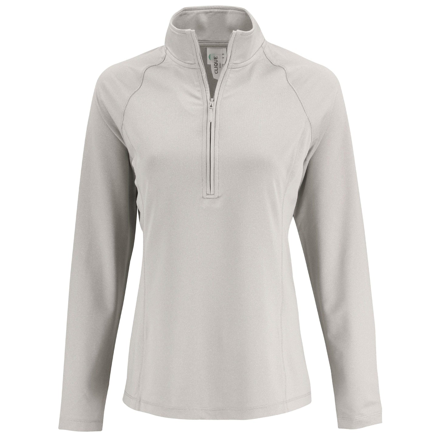Clique by Cutter & Buck Layering XS / Silver Grey Heather Clique by Cutter & Buck - Women's Dash Recycled 1/4-Zip