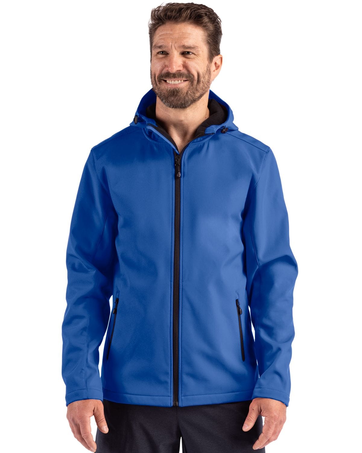 Clique by Cutter & Buck Outerwear Clique by Cutter & Buck - Men's Tempo Recycled Softshell Hooded Jacket