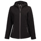 Clique by Cutter & Buck Outerwear XS / Black/Pure Slate Clique by Cutter & Buck - Women's Tempo Recycled Softshell Hooded Jacket