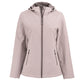 Clique by Cutter & Buck Outerwear XS / Silver Grey/Pure Slate Clique by Cutter & Buck - Women's Tempo Recycled Softshell Hooded Jacket
