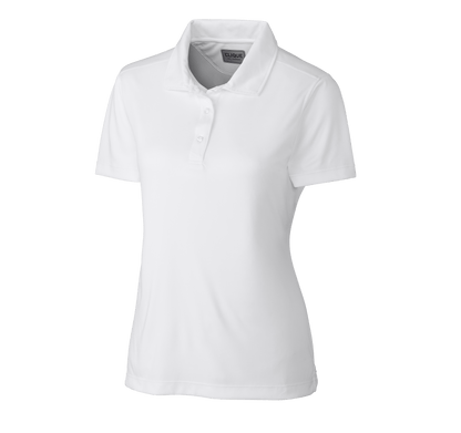 Clique by Cutter & Buck Polos XS / White Clique by Cutter & Buck - Women's Parma Tech Jersey Polo