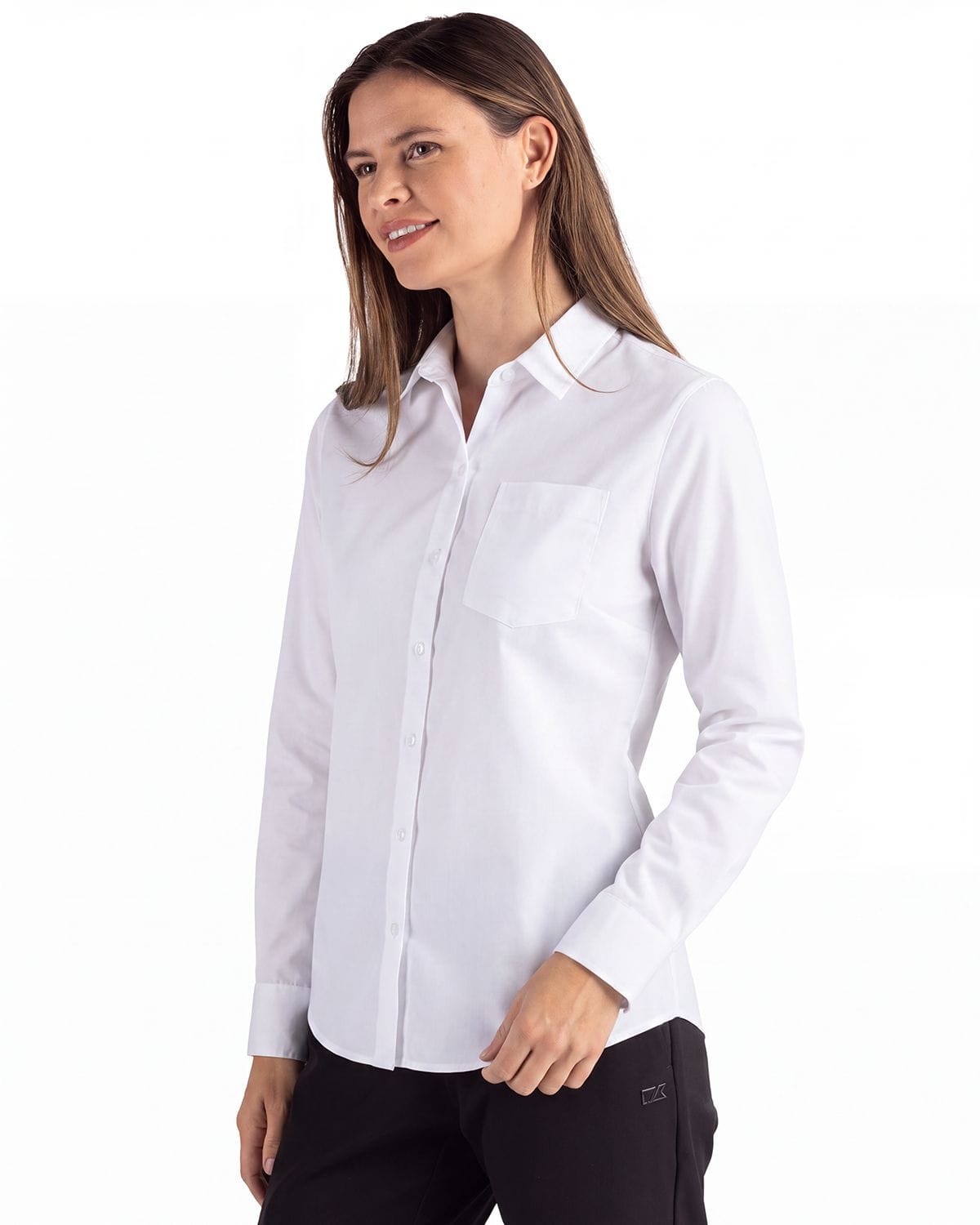 Clique by Cutter & Buck - Women's Hustle Recycled Long Sleeve Button Down