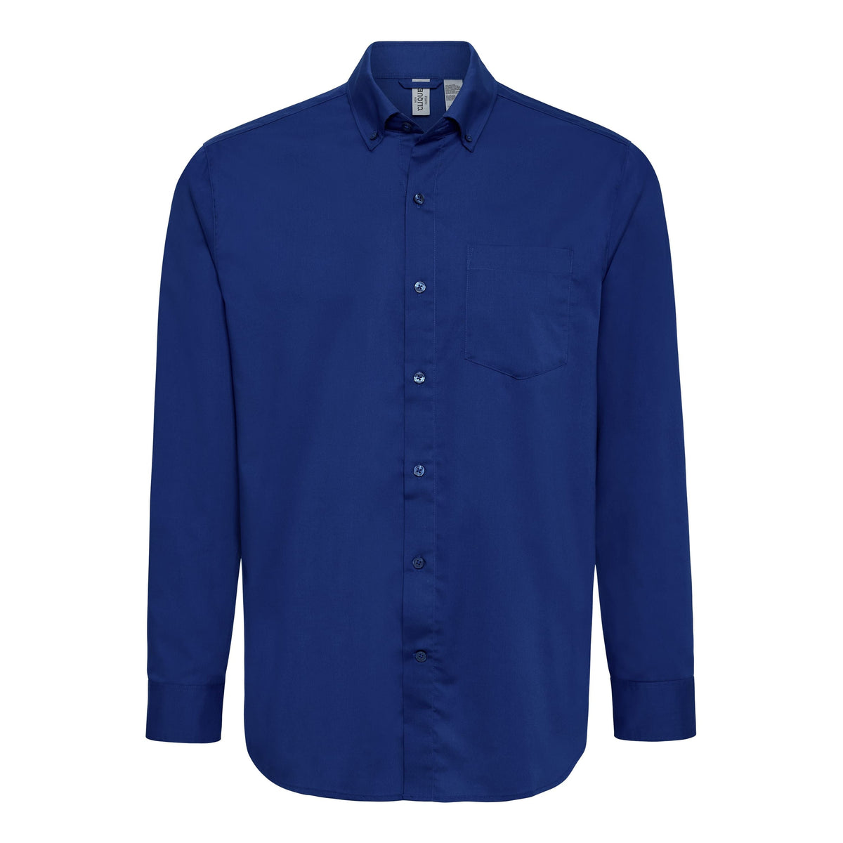 Clique by Cutter & Buck Woven Shirts S / Delta Blue Clique by Cutter & Buck - Men's Hustle Recycled Long Sleeve Button Down