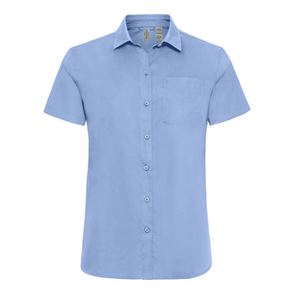 Clique by Cutter & Buck - Women's Hustle Recycled Short Sleeve Button Down
