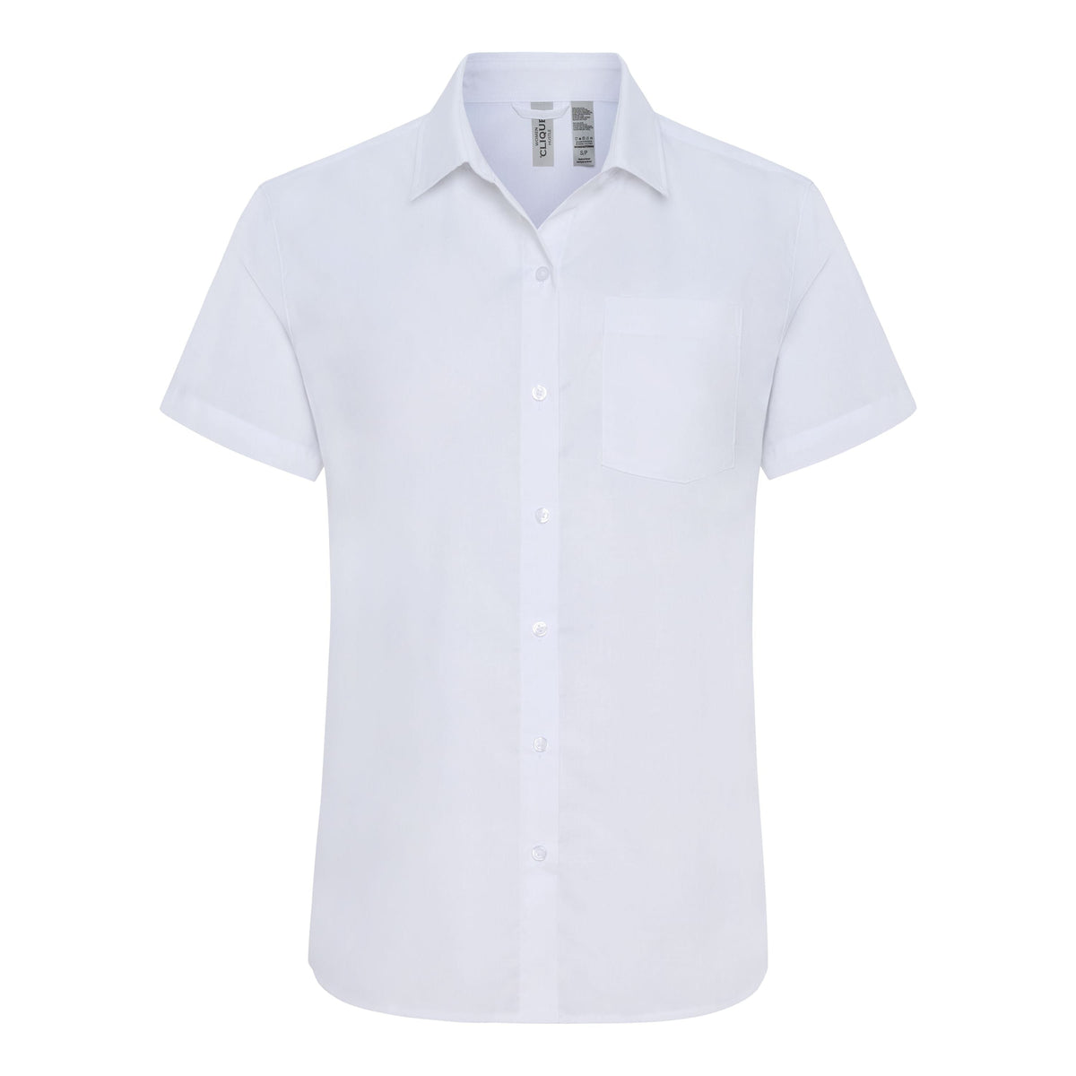 Clique by Cutter & Buck - Women's Hustle Recycled Short Sleeve Button Down