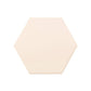 CoasterStone Accessories One Size / White/Beige Stone CoasterStone - Absorbent Single Stone Hexagon Coaster