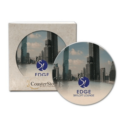 CoasterStone - Absorbent Single Stone Round Coaster