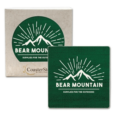 CoasterStone - Absorbent Single Stone Square Coaster