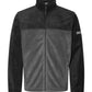 Columbia Fleece S / Black/Grill Columbia - Men's Full-Zip Steens Mountain™ Fleece Jacket (Sleeve Logo)