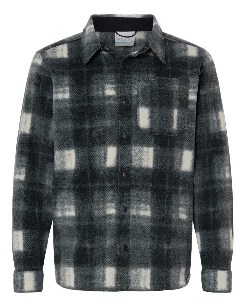 Columbia Fleece S / Chalk Omblur Columbia - Men's Steens Mountain™ Printed Shirt Jacket II