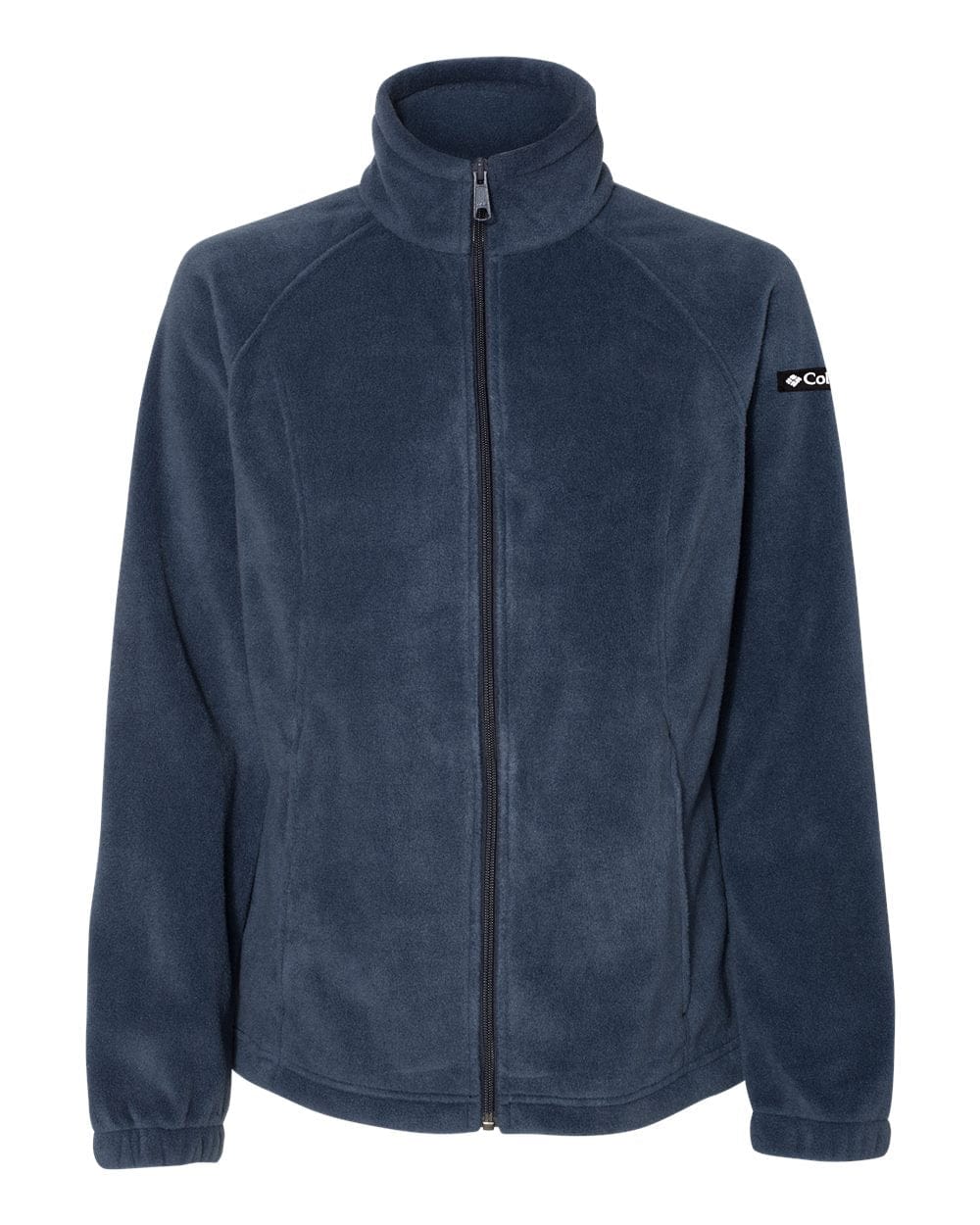 Columbia Fleece XS / Collegiate Navy Columbia - Women's Benton Springs™ Full-Zip Fleece Jacket (Sleeve Logo)