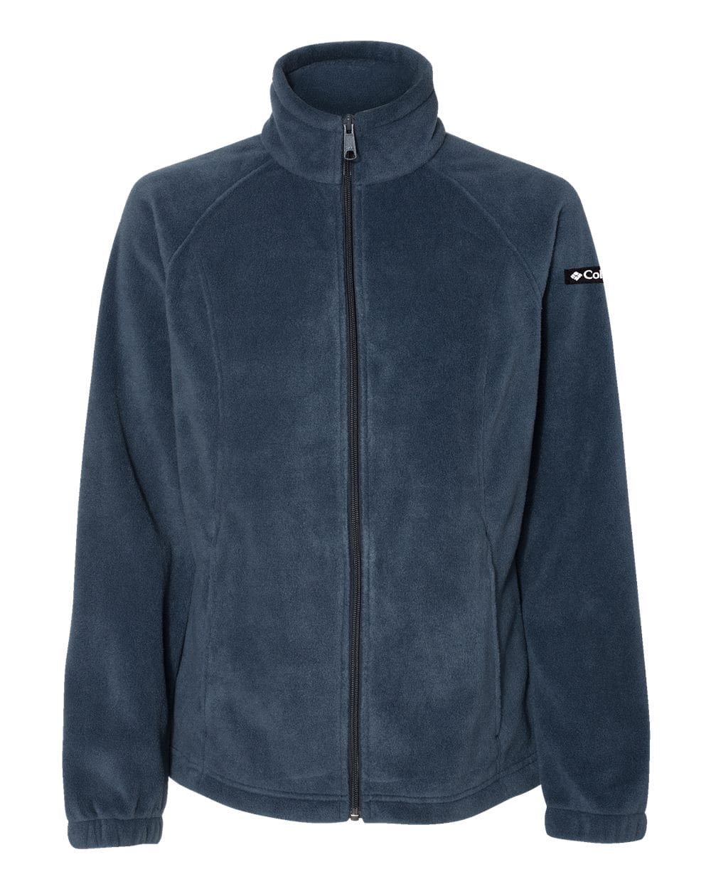 Columbia Fleece XS / Columbia Navy Columbia - Women's Benton Springs™ Full-Zip Fleece Jacket (Sleeve Logo)