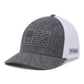 Columbia Headwear L/XL / Grill Heather/White/US Fish Flag Columbia - PFG Mesh™ Fish Flag Ball Cap - High Crown