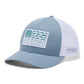 Columbia Headwear One Size / Dockside Blue/White Columbia - PHG Fish Flag Mesh Snapback