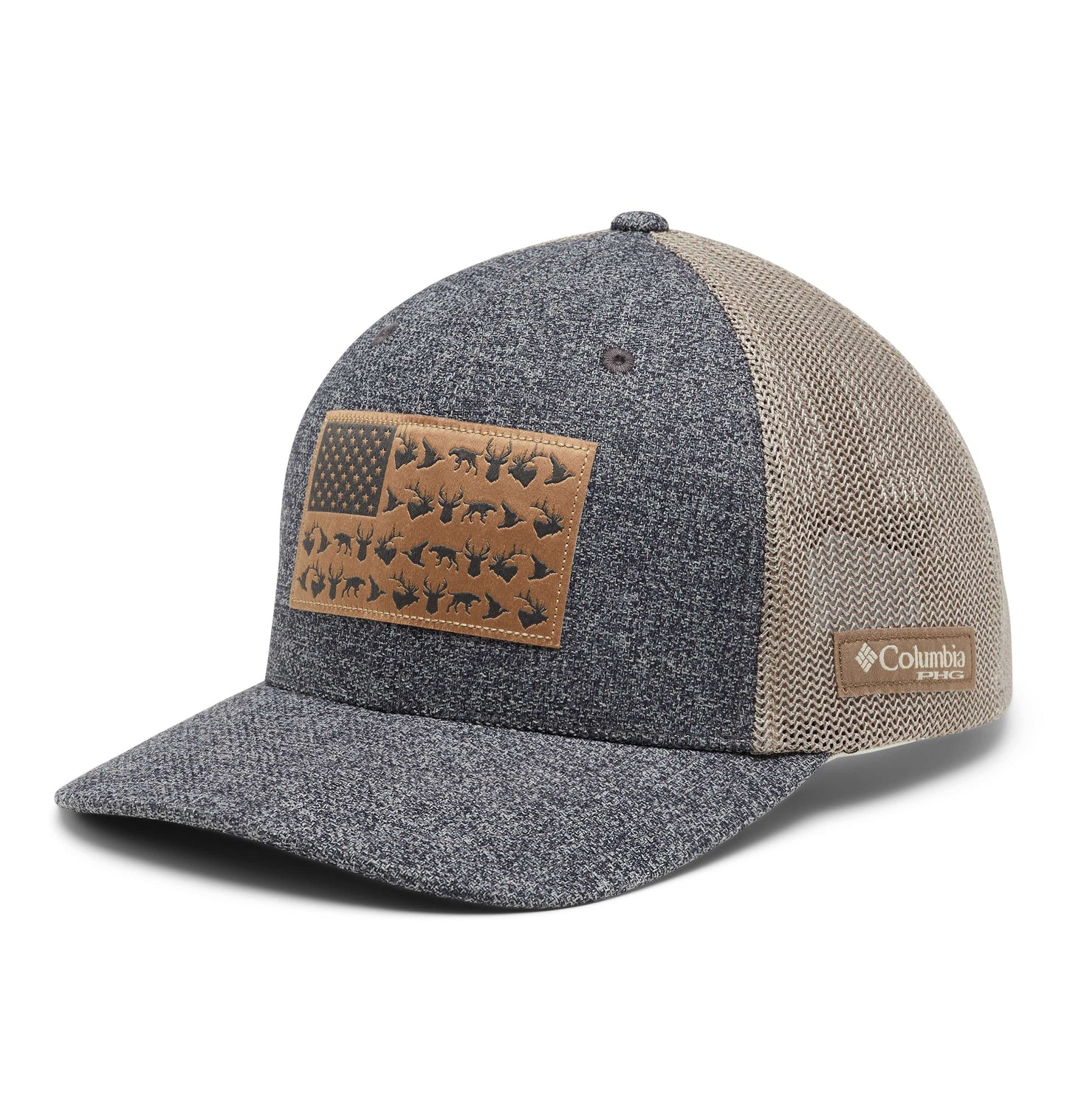 Columbia Headwear S/M / Grill Heather/Flax Columbia - PHG Game Flag™ Mesh Ball Cap