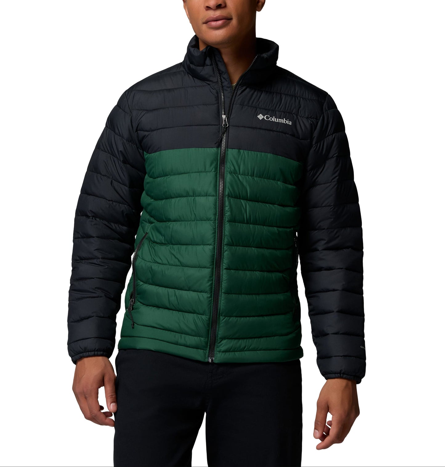 Columbia Outerwear S / Rain Forest/Black Columbia - Men's Powder Lite™ II Insulated Jacket