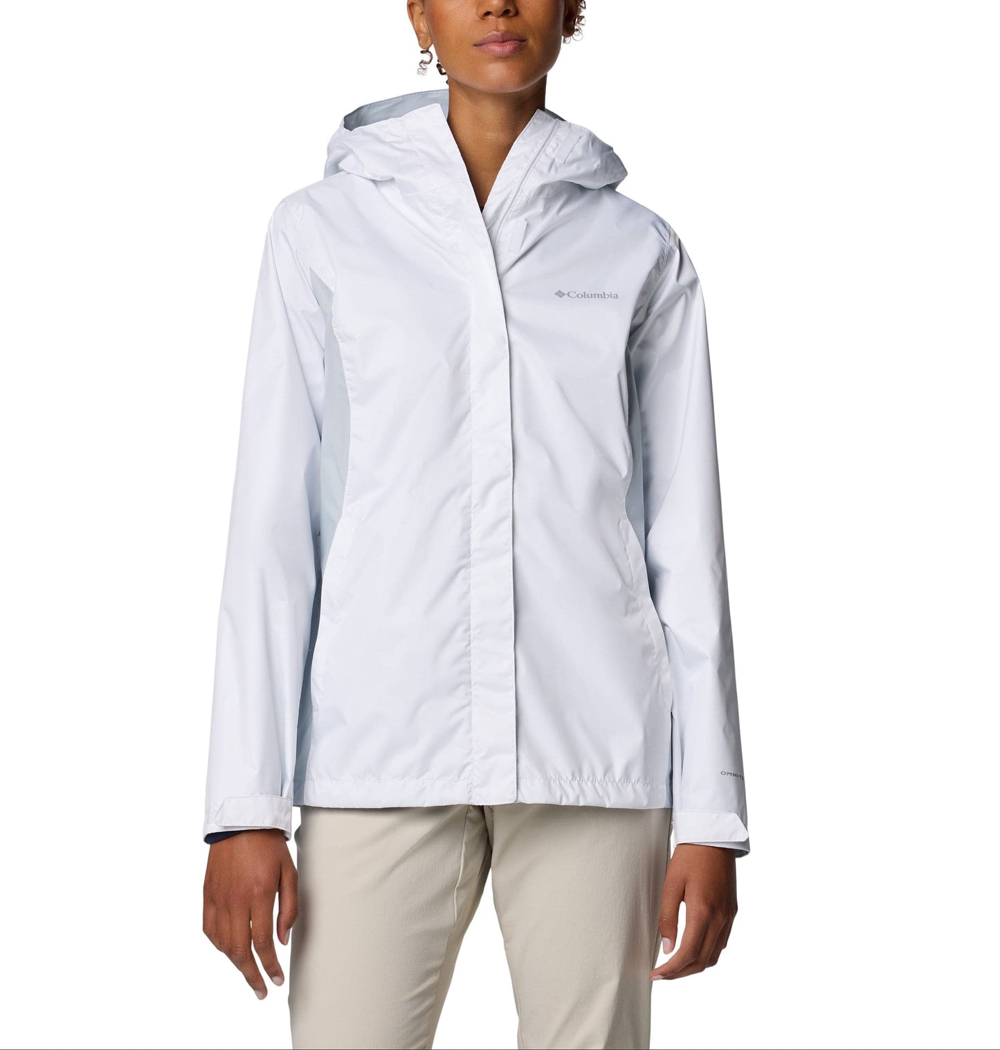 Columbia Outerwear XS / White/Cirrus Grey Columbia - Women's Arcadia™ II Rain Jacket